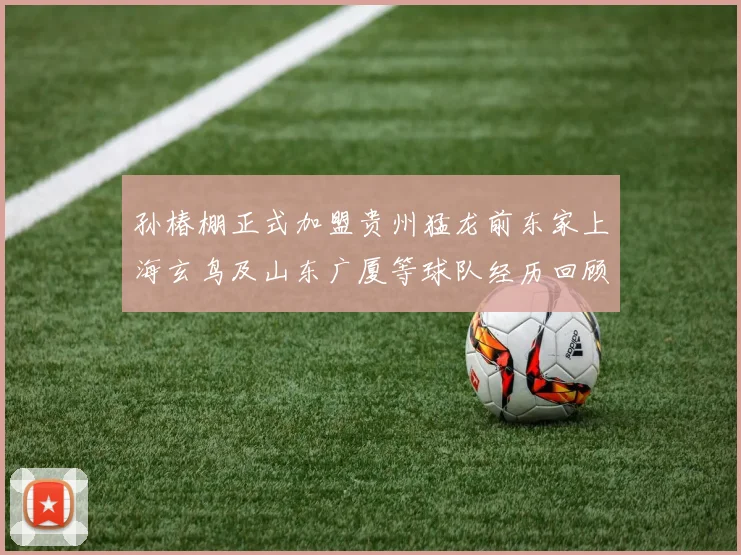 孙椿棚正式加盟贵州猛龙前东家上海玄鸟及山东广厦等球队经历回顾