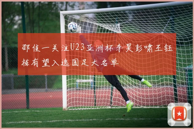 邵佳一关注U23亚洲杯李昊彭啸王钰栋有望入选国足大名单